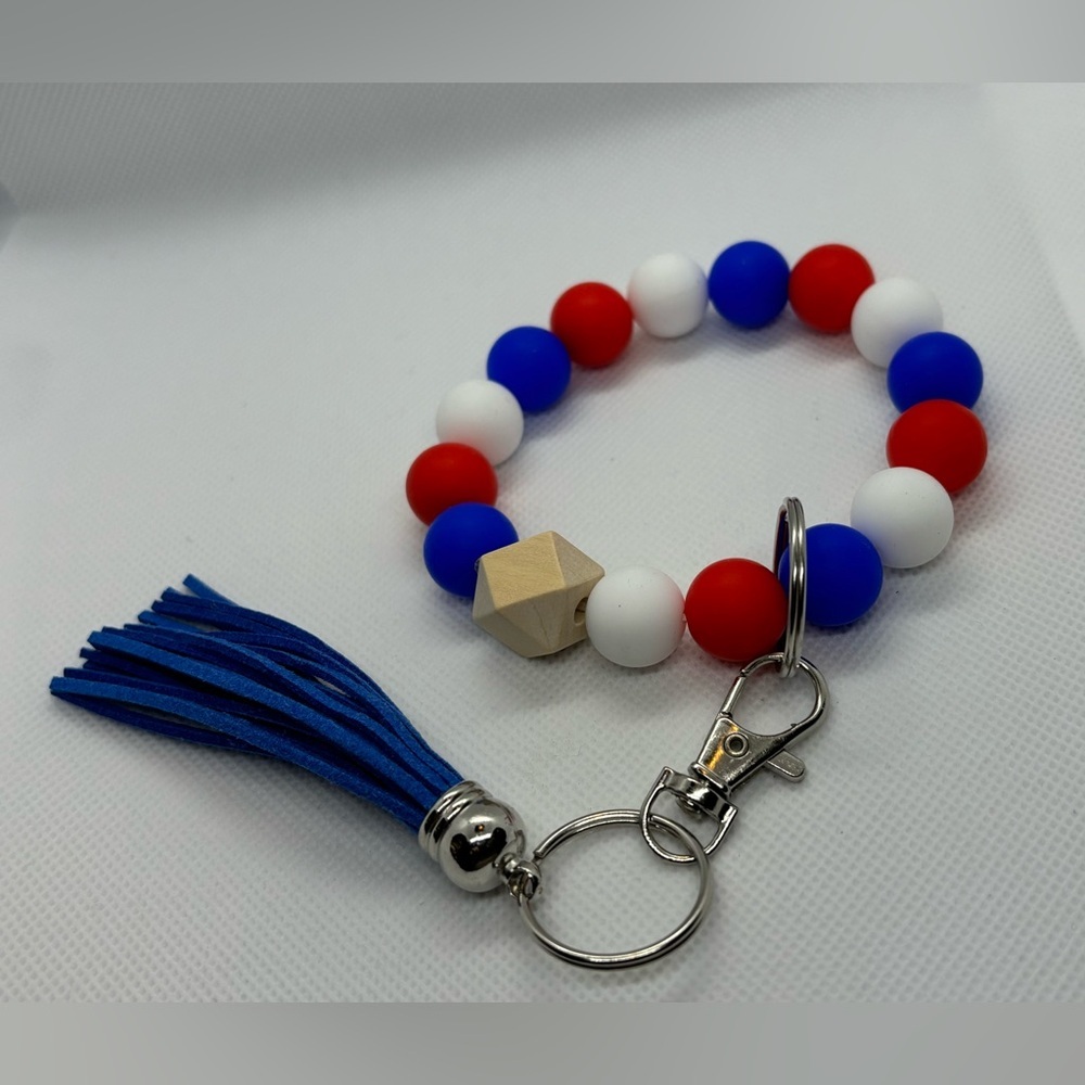 Handmade Bracelet Keychain with Tassel
Great gift and stocking stuffer! - Picture 2 of 2